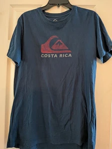 Quicksilver Classic Fit Costa Rica T-Shirt Grafik Größe L - Bild 1 von 4