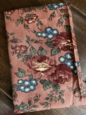 MODA Rosehill Manor By Robyn Pandolph  Roses 17” x 43” Cotton Fabric - VTG - Image 1 of 2