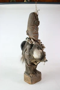 Nkisi Fetisch- Zauberfigur Stamm Songye Kongo Afrika aus altem Besitz - Picture 1 of 12