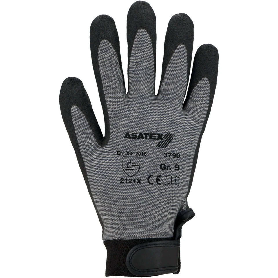 ASATEX AKTIENGESELLSCHAFT Handschuhe EN 3880 ASATEX Arbeitshandschuhe Schutzhandschuhe Bauhandschuhe