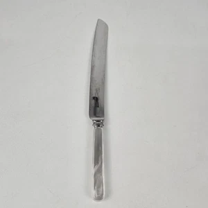 Cuchillo de cocina dentado vintage Sheffield England acero inoxidable 8" mango de perla - Imagen 1 de 4