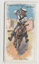 Vintage JACK ASHORE Trade Card from 1905  117+ Years Old British Navy