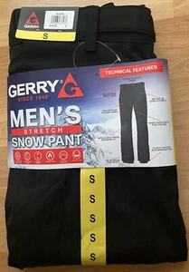 Gerry Men’s Stretch Snow Pant BLK S - Picture 1 of 7
