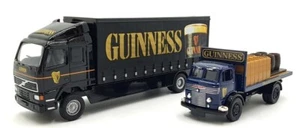 Corgi 1/64 Scale Diecast 59565 - Volvo Rigid Lorry Commer Flatbed Load Guinness - Picture 1 of 5