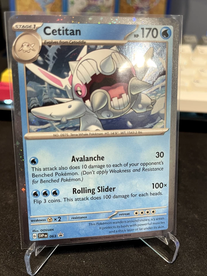 Cetitan - 063 (Cosmos Holo) 063 Sv: Scarlet & Violet Promo Cards Holo NM/MINT!! - Image 1 of 1