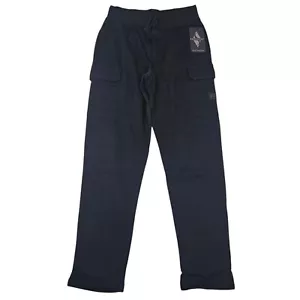 Skechers Hybrid Cargo Fleece Black Sweatpants Pants Men's Size Small - Picture 1 of 11