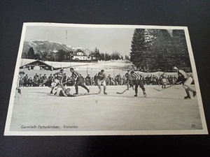 Gruß aus Garmisch Partenkirchen Eishockey rar! - Bild 1 von 1