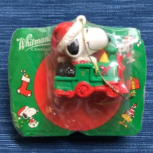 Caja Adorno Snoopy Cristmas Chocolates Whitman NUEVO Sellado 1999 ~868A - Imagen 1 de 2