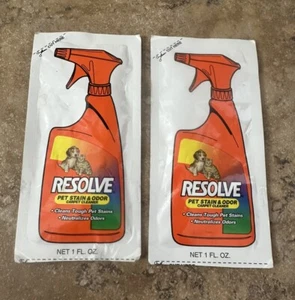 Detergente per tappeti vintage campione risolvi macchie e odori animali domestici 1 FL oz - Foto 1 di 2