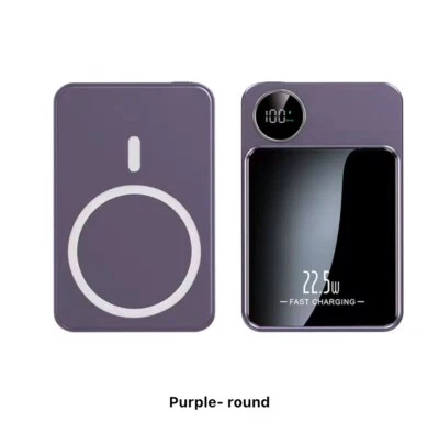 Magnetic Power Bank Wireless Charger 10000 mAh for IPhone 12/13/14/15 Universal - Image 1 of 3