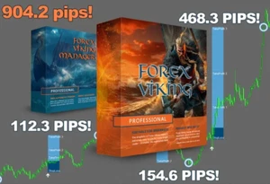 Forex Viking Indicator + Manager MT4 Expert Advisor with win rate 92% - Picture 1 of 3