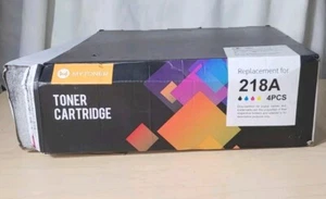 (NO CHIP) 218A 4-pak wysokowydajnych kaset z tonerem zamiennik dla HP 218A W21... - Zdjęcie 1 z 4