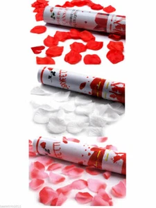 4x Shooter Rosenshooter Hochzeit Partypopper Konfettishooter Kanone Rosenblätter - Bild 1 von 2