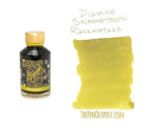 Diamine Shimmertastic Fountain Pen ink - 50ml bottle - Razzmatazz - Picture 1 of 2