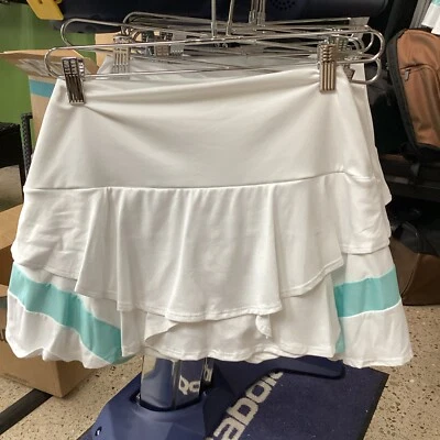 K-Swiss Wave Tennis Skirt 13” White Medium - Image 1 of 3