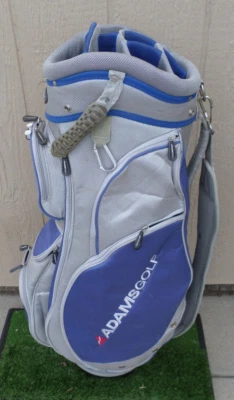 Adams Idea Cart Golf Bag 8 way Light Purple and Light Gray - Image 1 of 4