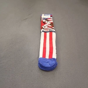 2024 Team USA Olympic Looney Tunes Socks 2 Pair Crew Socks - Picture 1 of 5