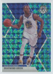 2019-20 Panini Mosaic Basketball Peacock SSP Prizm Draymond Green #100 DD1