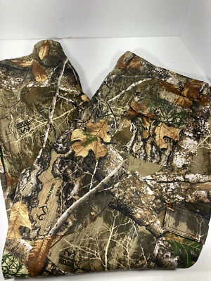 Kings Camo Cargo Pants Men Size 2XL 46X34 Realtree Edge Classic Cotton Hunting - Image 1 of 4