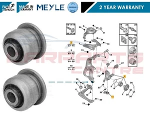 FOR CITROEN C5 C6 FRONT SUSPENSION LOWER HUB CARRIER BOTTOM BUSH BUSHES - Picture 1 of 1