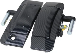 Exterior Door Handle (Carbon Fiber) Compatible with Nissan 350Z 2003 2004 2005 - Foto 1 di 5