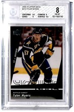 Tyler Myers 2009-10 Upper Deck Young Guns BGS 8 (PhRa) #214 Buffalo Sabres