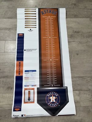 Houston Astros Growth Chart Fathead Decal 13x54 - Image 1 of 2