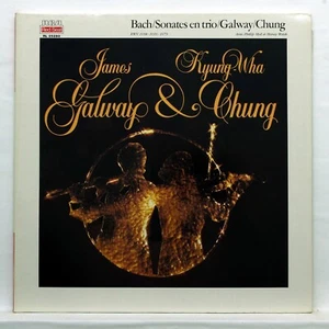 KYUNG WHA CHUNG, JAMES GALWAY - JS BACH sonatas in trio RCA RL25280 LP NM - Foto 1 di 2
