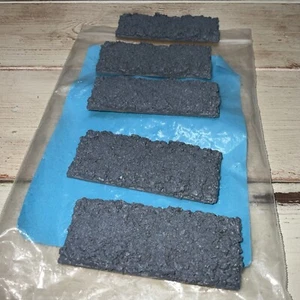 Model Railway Wagon Load ( 5 Flat Load Aggregate) 75 X 32mm, Track Side Scenery - Foto 1 di 2