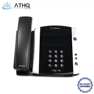 Polycom VVX 601 IP Gigabit Telefono POE 2200-48600-025RS Ricondizionato - Foto 1 di 6
