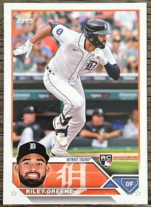 2023 Topps Complete Set Riley Greene #31 (SHORT PRINT: IMAGE VARIATION) (ROOKIE) - Picture 1 of 2