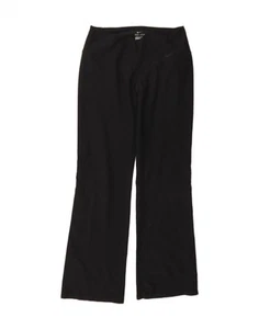 NIKE Womens Dri Fit Tracksuit Trousers UK 12 Medium Black Polyester DB77 - Picture 1 of 3
