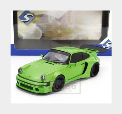 1:18 SOLIDO Porsche 911 930 3.0L Ks-R Coupe 1974 2022 Green SL1810502 Model - Image 1 of 2