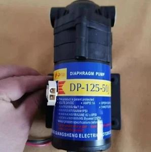 1Pcs New DP-125-50J Diaphragm Pump Water Purifier Self-priming Booster Pump 24V - Bild 1 von 1