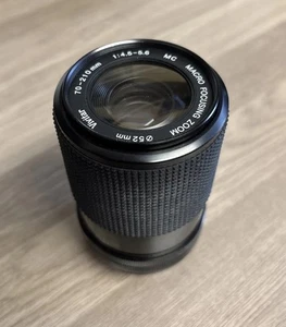 Vivitar 70-210mm f/4.5-5.6 Macro Focusing Zoom Lens - FD Mount - Picture 1 of 4