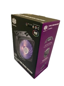 CoolMaster HYPER 212 RGB BLACK EDITION with RGB Fan - Picture 1 of 2