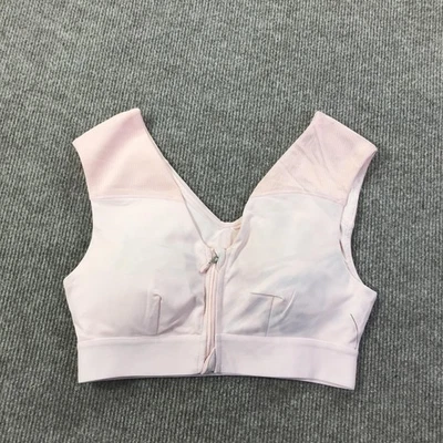 Tommie Cobre Ropa Activa Soporte para Hombros Sujetador Deportivo Pequeño Cremallera Frontal Gimnasio Rosa Foto 1 de 4