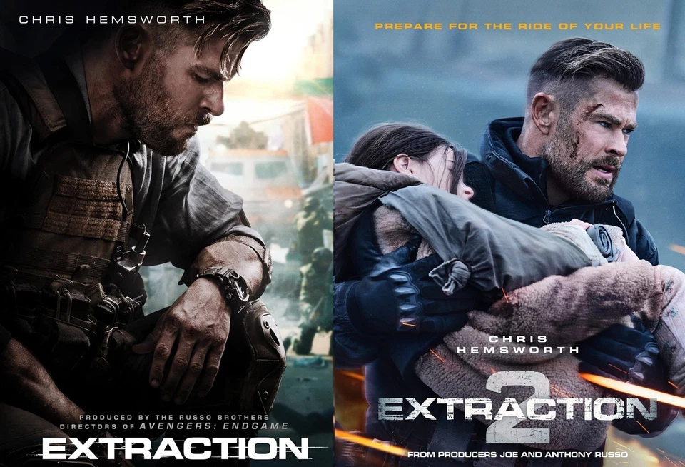 extraction  1 & 2 collection (dvd) region free with box - Image 1 of 1