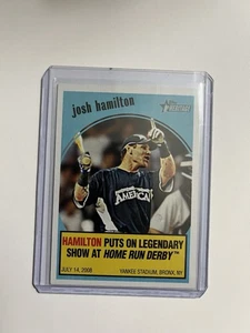 2008 Topps Heritage Flashbacks Josh Hamilton - Picture 1 of 2