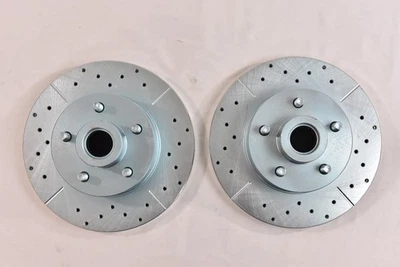 62-74 Mopar Chrysler B y E carrocería freno disco delantero conversión rotores 5 en 4.5 Foto 1 de 3