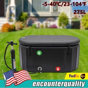 Ice Bath Cold Therapy Plunge Inflatable Ice Bath Tub for Sports Recovery Therapy - Picture 1 of 17