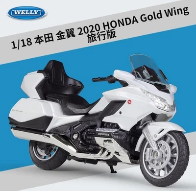 Modelo de moto Welly Honda Gold Wing 1:18 nuevo en caja 3 colores Foto 1 de 4