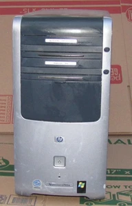 HP Pavi;ion a705w EMPTY Computer 4 Slot Standard ATX Motherboard Tower PC Case - Picture 1 of 4