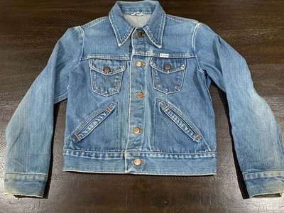 Vintage Wrangler  Denim Jean Jacket Youth Kids Please Read Desc - Image 1 of 4