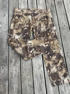 Kryptek Pants Mens XXL Brown Highlander Camo Straight Outdoor Hunt Military - Picture 1 of 3