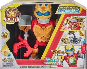 Treasure X Robots Gold Mega Treasure Bot Real Lights And Sounds Interactive Toy - Picture 1 of 12
