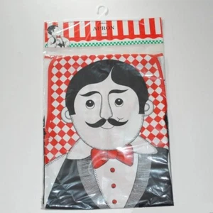 Kitchen Apron St Michael 1987 Vintage NOS Sealed Retro Kitchenalia Waiter - Picture 1 of 3