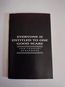 Halloween Anniversary Scrapbook Everyone is Entitled to One Good Scare Horror - Picture 1 of 3