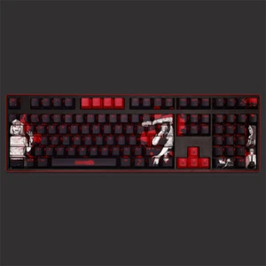 Chainsaw Man Anime Keycaps Set PBT Cherry MX for Mechanical Keyboard 108 Key New - Picture 1 of 11