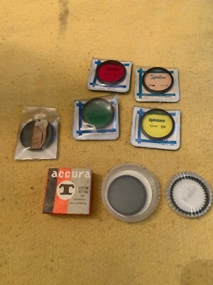 8 Pieces Spiratone 52mm lens filter polarizer Vivitar Kenko fitting for Miranda - Image 1 of 4